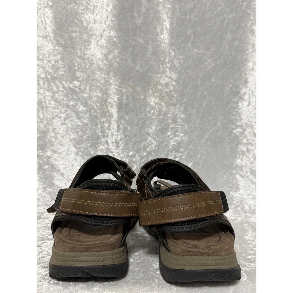 Ozark Trail Mens River Sport Hiking Sandals Memory Foam Adjustable Straps Sz-9